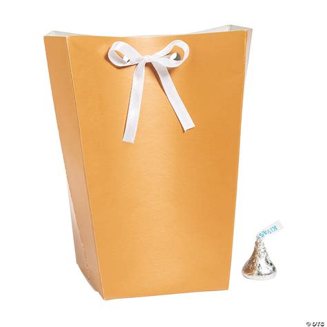 3x3x3 favor boxes metallic copper|Large Copper Favor Boxes with Ribbon .